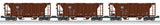 Lionel 6-11878 Santa Fe PS-2 2-Bay Covered Hopper 3-Pack