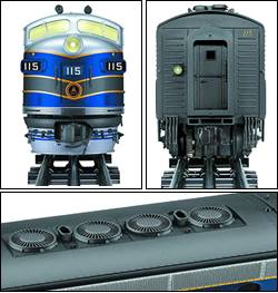 Lionel 6-14565 Baltimore & Ohio TMCC F3 Deisel A-A (PWR A #115, DMY A #115A)