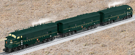 Lionel 6-14592 Pennsylvania TMCC F3 Diesel A-B-A (PWR A #9500, DMY B #9600B, DMY A #9501)