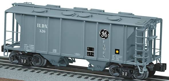 Lionel 6-17028 General Electric PS-2 2-Bay Covered Hopper #326