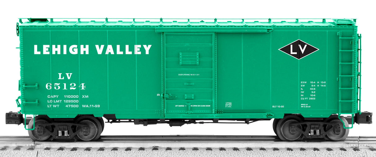 Lionel 6-17753 Lehigh Valley Scale PS-1 Boxcar #65124