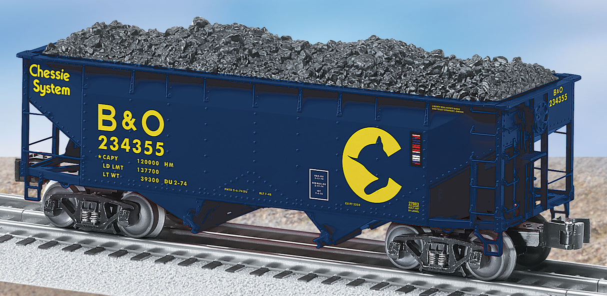 Lionel 6-27003 Chessie System Offset Hopper #234255