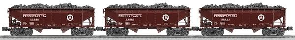 Lionel 6-27073: Pennsylvania Offset Hopper Set (Die Cast)