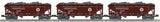 Lionel 6-27073 Pennsylvania Scale Offset Hopper 3-Pack