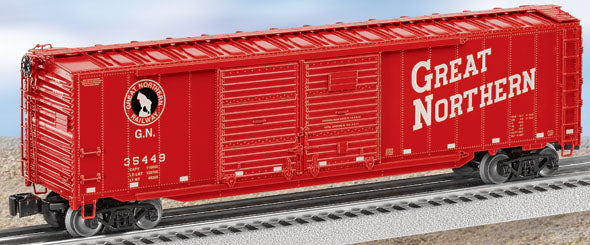 Lionel 6-27219 Great Northern Double-Door Boxcars with End Doors #35449