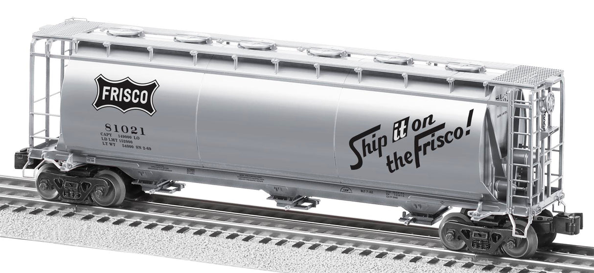 Lionel 6-27469 Frisco 3-Bay Cylindrical Hopper #81021