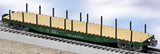 Lionel 6-27512 Reading PS-4 Flatcar w/stakes #9314