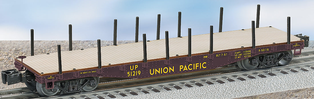 LIONEL 6-27513 UNION PACIFC 40' FLATCAR