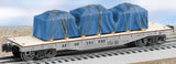 Lionel 6-27543 ATSF 40' Flatcar with Covered Load #191549