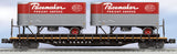 Lionel 6-27562 New York Central PS-4 Flatcar with Piggyback Trailers #506075