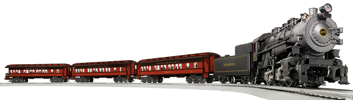 Lionel 6-30133 Strasburg Rail Road Steam Passenger Set (0-8-0 Steam Loco #475)
