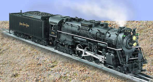 LIONEL 6-38050 NICKEL PLATE ROAD BERKSHIRE 2-8-4 STEAM LOCOMOTIVE AND TENDER