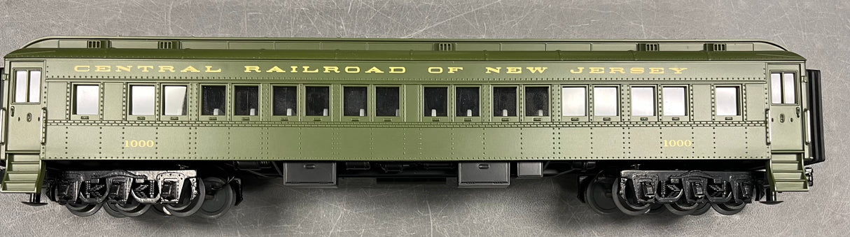 MTH RAILKING 30-69012 JERSEY CENTRAL MADISON PASSENGER CAR SET OF 7