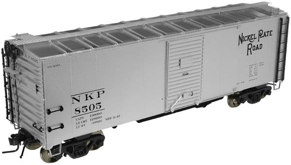 Atlas #8590 Nickel Plate Road 40' 1937 AAR Single Door Box Car (3-Rail)
