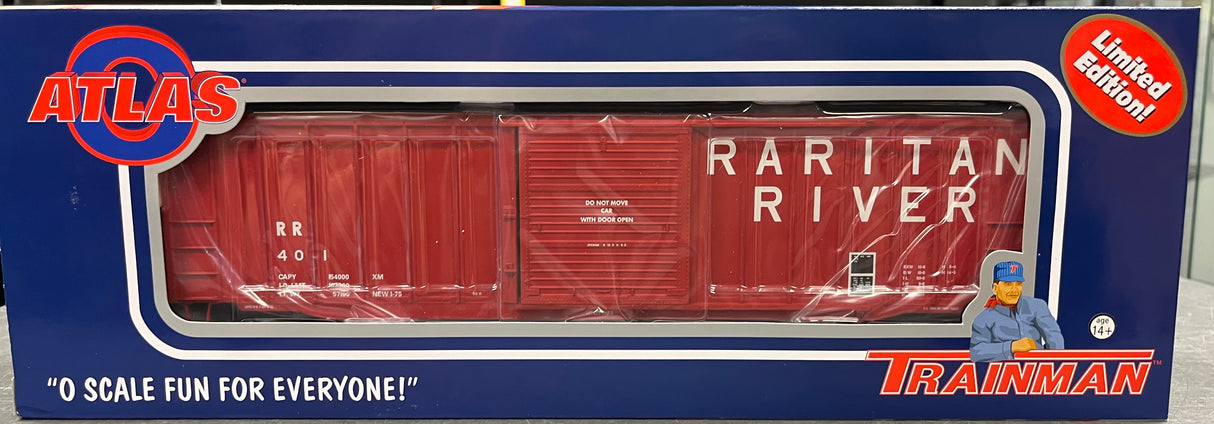ATLAS TRAINMAN #2001022-1 RARITAN RIVEER #401 BOX CAR SET