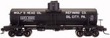 Atlas #8655 Wolf's Head Oil 8,000 Gallon Tank Car (3-Rail)