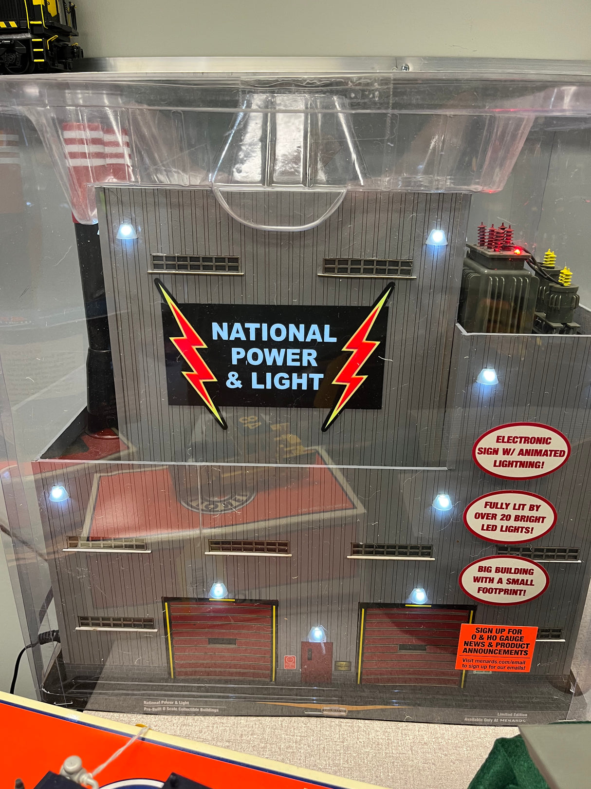 Menards O Gauge 279-4844 National Power & Light Building