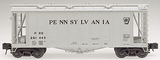 Atlas #6358 Pennsylvania GATX Airslide Covered Hopper (3-Rail)