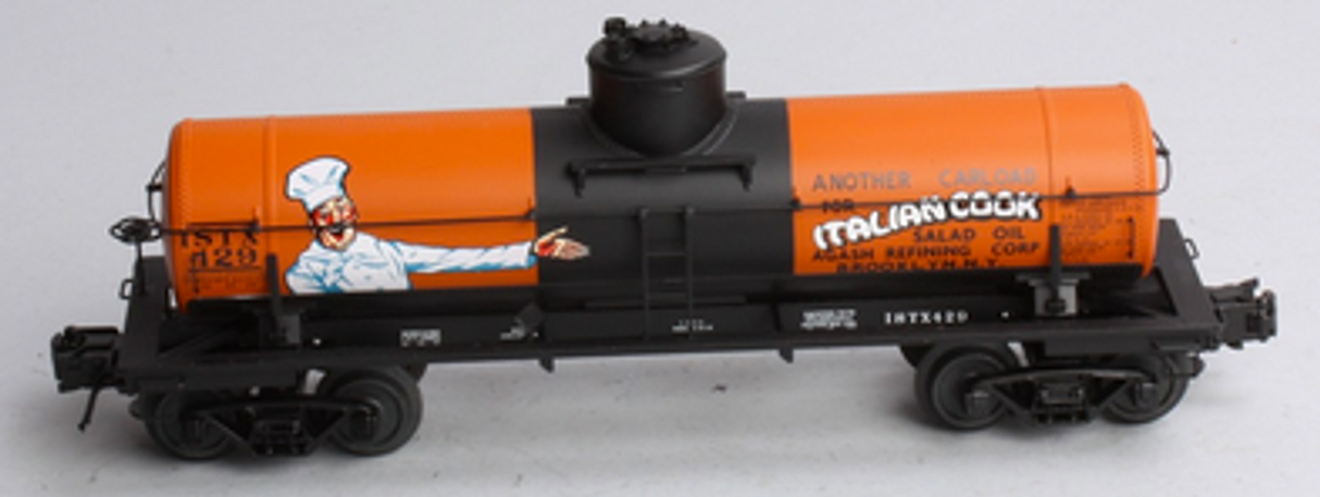 Atlas #8641 Italian Cook 8,000 Gallon Tank Car (3-Rail)