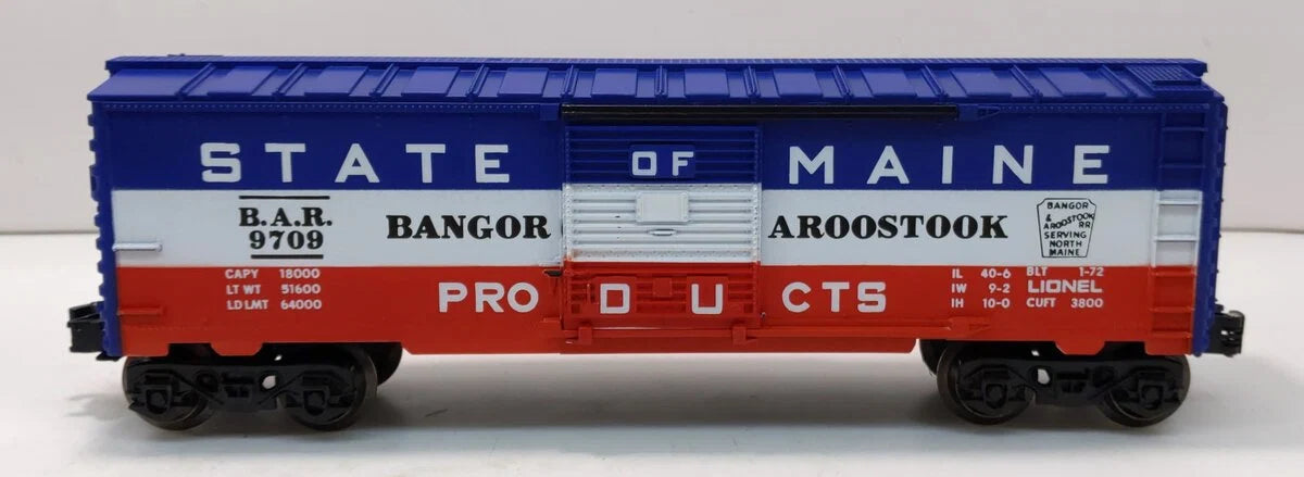 Lionel 6-9709 State of Maine Box Car