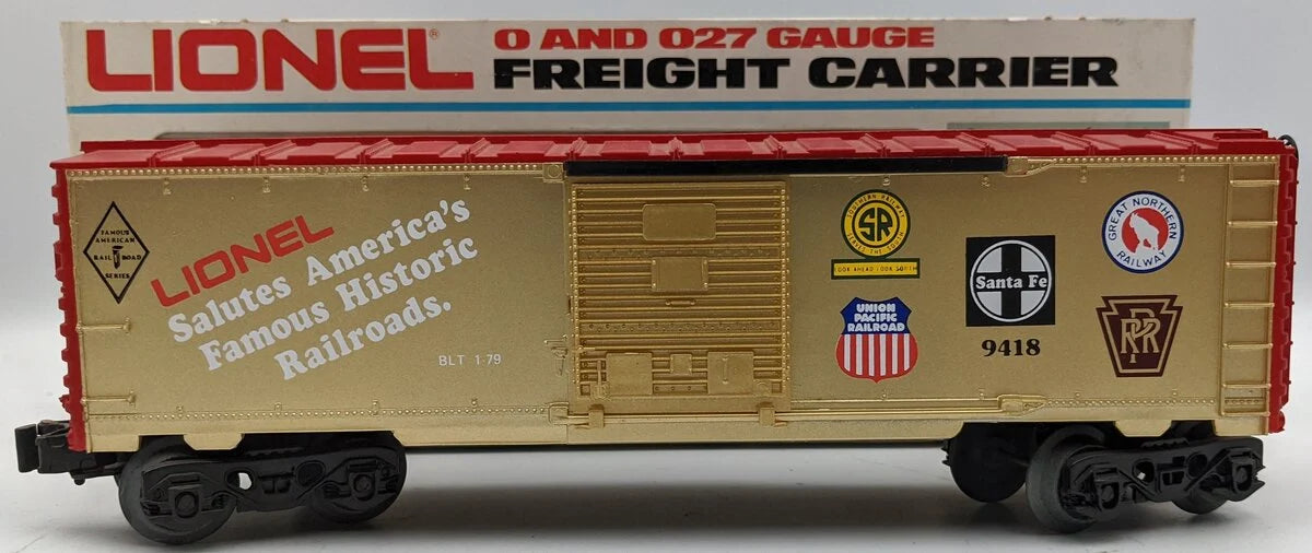Lionel 6-9418 Famous American Railroads Commemorative Box Car