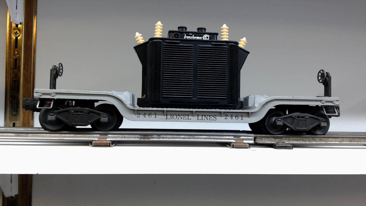 Lionel 2461: Depressed Flat Car w/ Generator