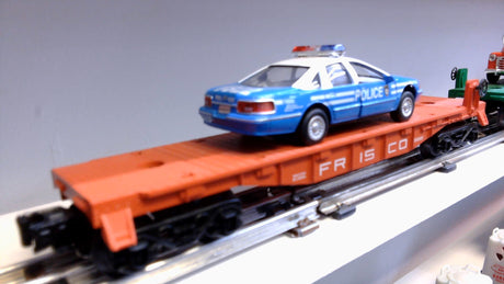 Lionel Frisco Flat Car w/ Police Car