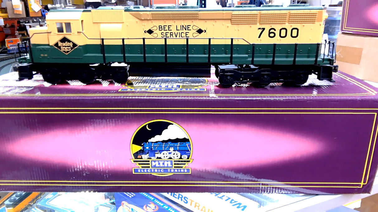 MTH Premier MT-2101LP: Reading EMD SD-45 Diesel