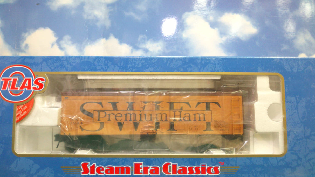 Atlas #3054-2 Swift "Premium Ham" 36' Reefer Car #1944 (3-Rail)