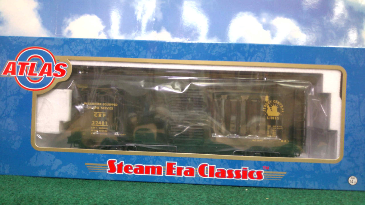 Atlas #8592-1 Jersey Central [CRP] 40' AAR Single Door Box Car #22481 (3-Rail)