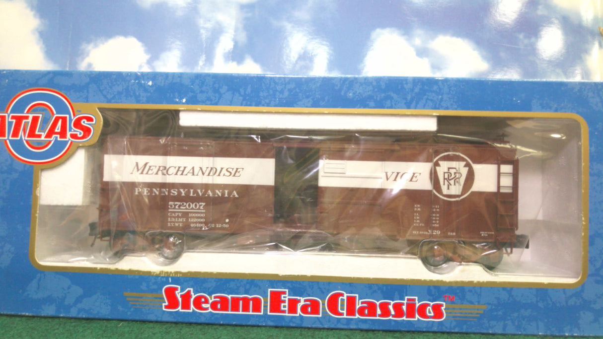 Atlas #8768 PRR Merchandise 1923 ARA [X-29] Steel Box Car (3-Rail)