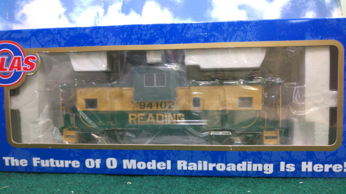 Atlas #6604 Reading 40' EV Caboose (3-Rail)