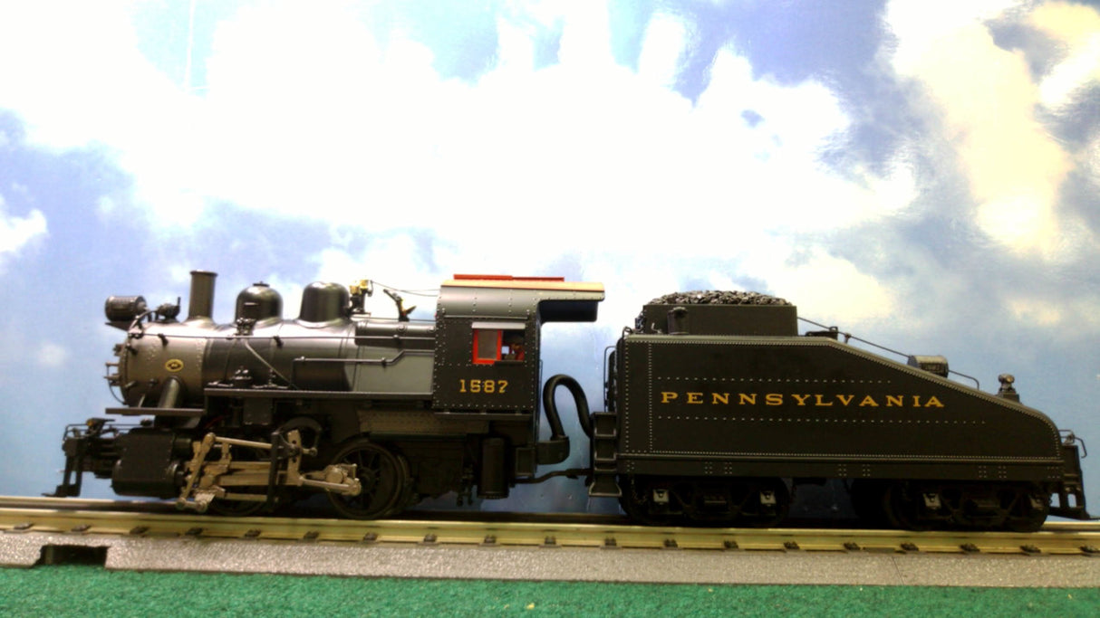 MTH 20-3173-1 Pennsylvania O Scale Premier 0-4-0 A-5 Switcher Steam Engine w/Proto-Sound 2.0 (Hi-Rail Wheels)