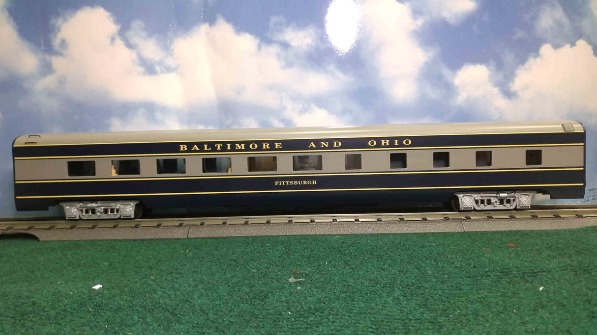 K-Line K4610-41091 B&O Extruded Aluminum Diner Car 21"