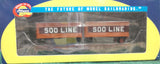 Athearn 92357 Soo Line 50' Flat with Two 25' Trailers
