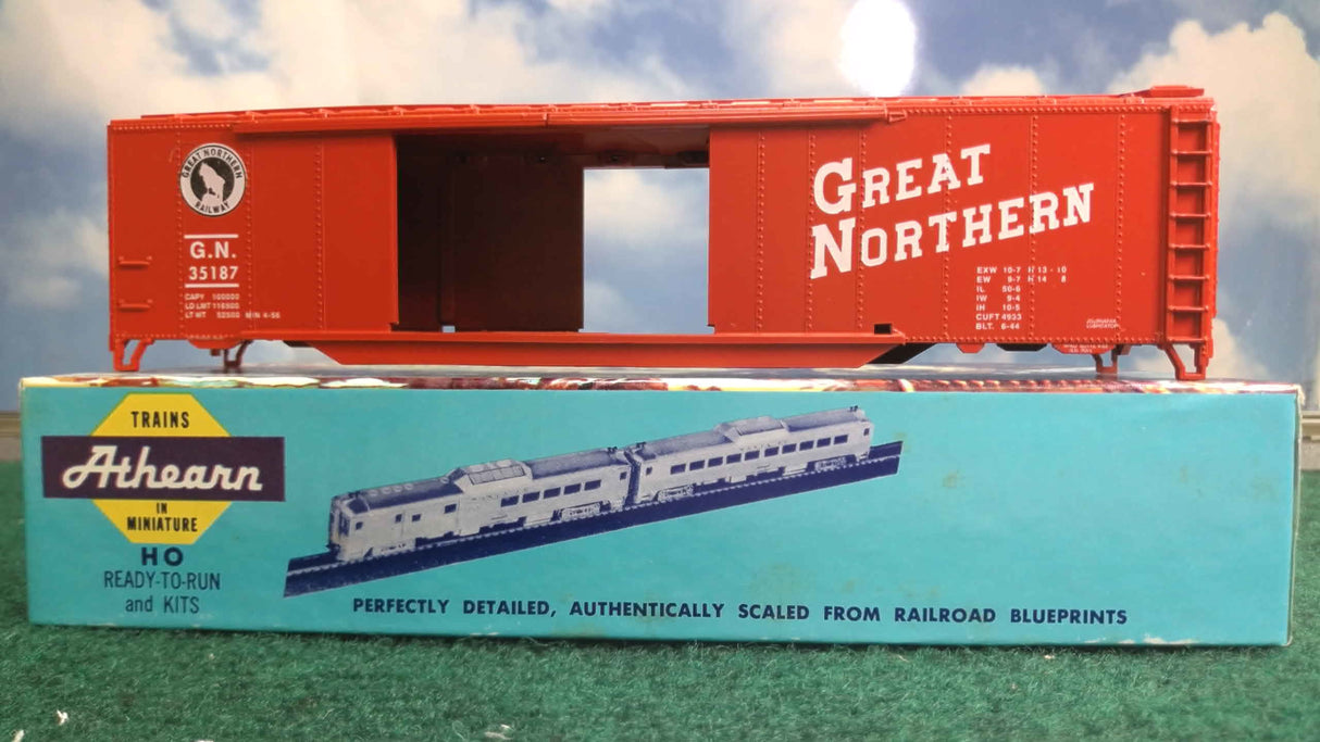 Athearn 490 HO Great Northern 40' Double-Door Box Car