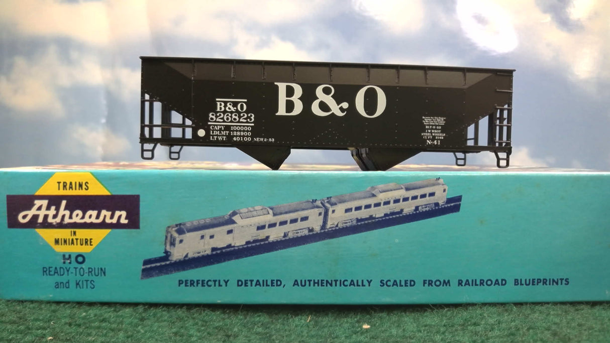 Athearn HO Unconstructed Baltimore and Ohio 34' Open Hopper Car