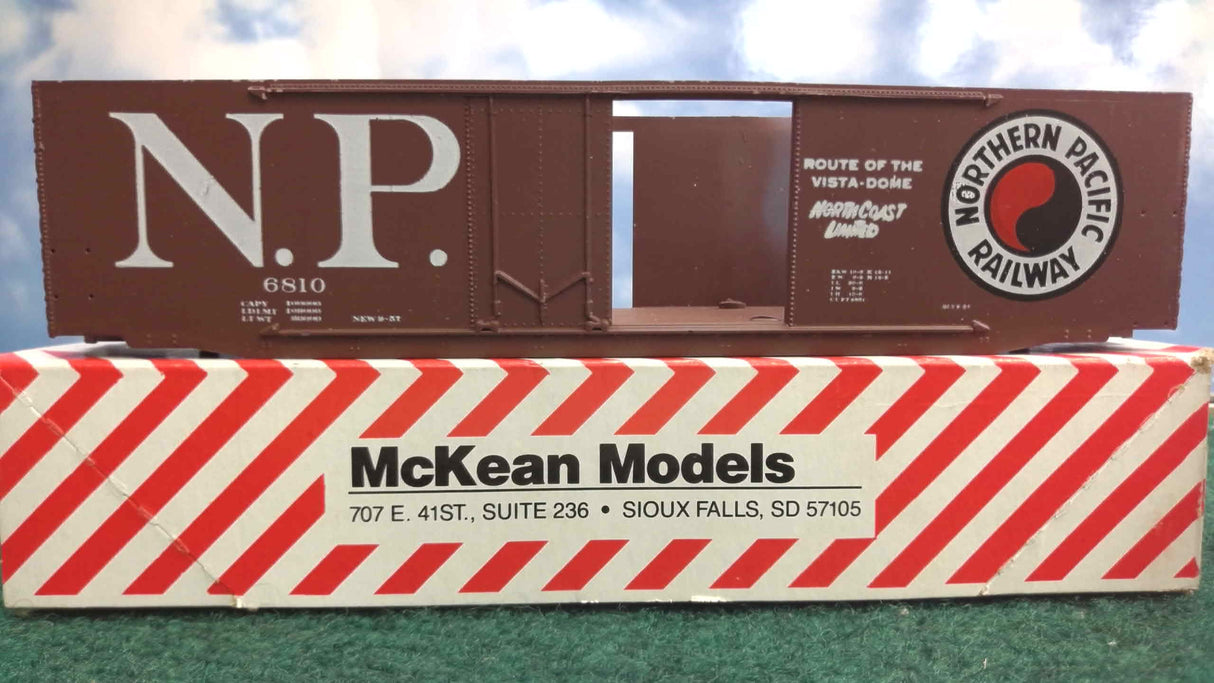 McKean Models HO Northern Pacific 50' OB Box Car