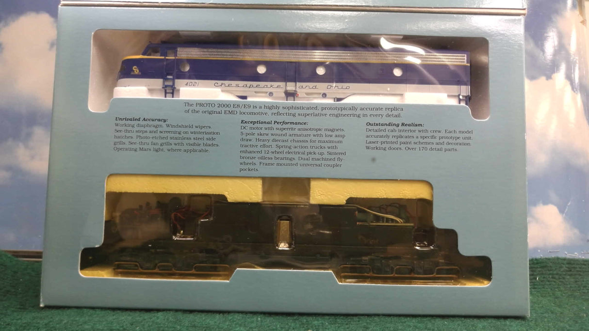 Life-Like HO Chesapeake and Ohio E8/9 Locomotive