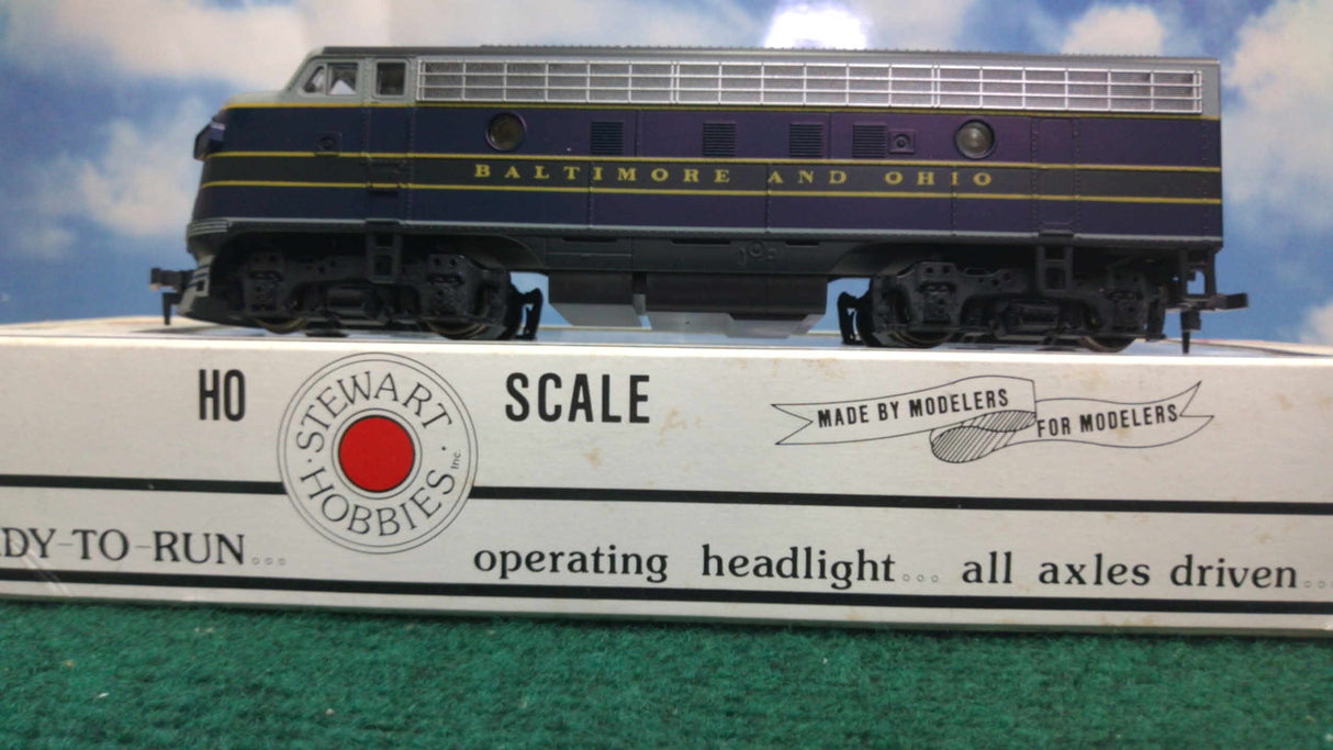 Stewart Hobbies 9130 HO Baltimore and Ohio F7A Phase I Late