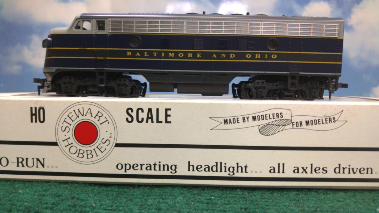 Stewart Hobbies 8420 HO Baltimore and Ohio F3A Phase IV Late