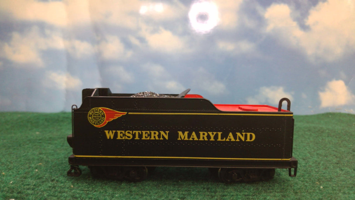Bachmann 11414 HO Western Maryland Baldwin 2-8-0 Consolidation and Tender Steam Locomotive