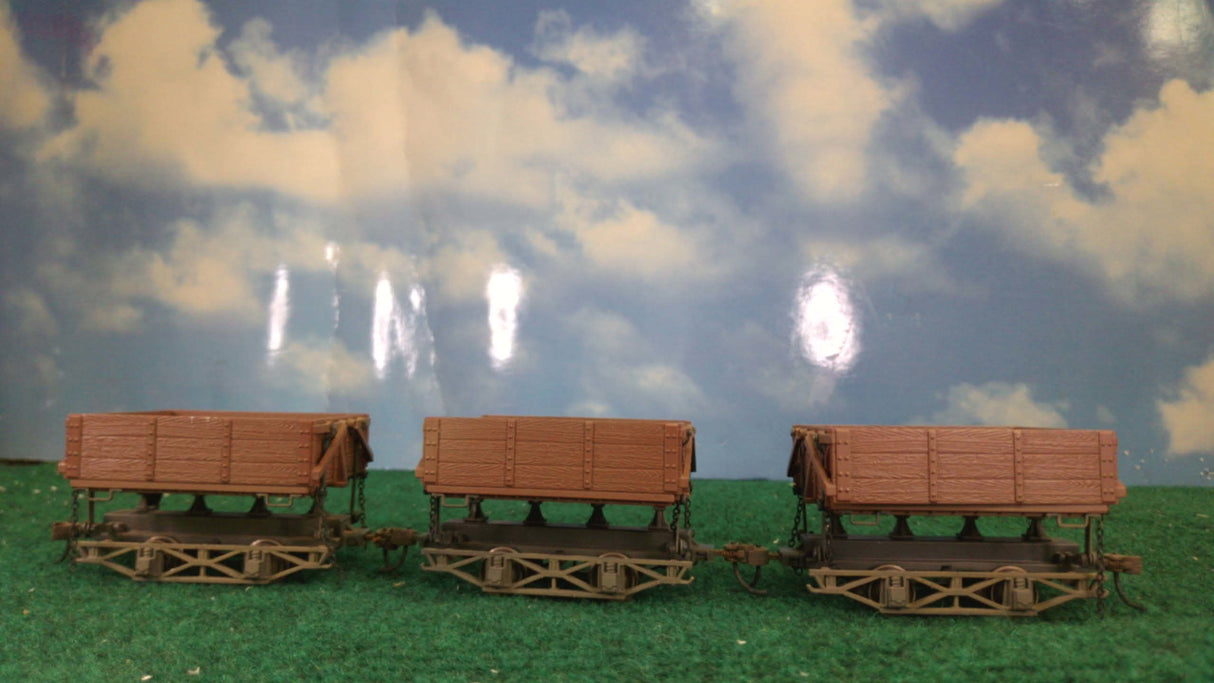 Bachmann Spectrum 29801 On30 Three Die-Cast Woodside Dump Cars