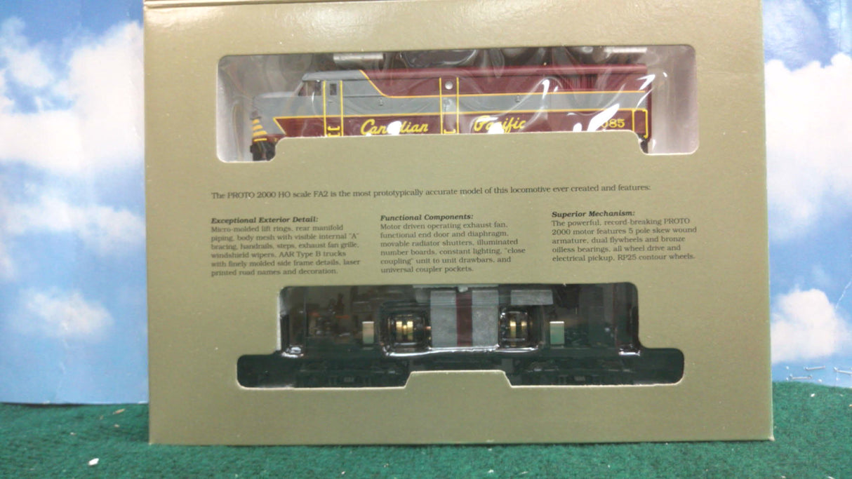 Life-Like HO Candian Pacific FA-B-A Locomotive Set
