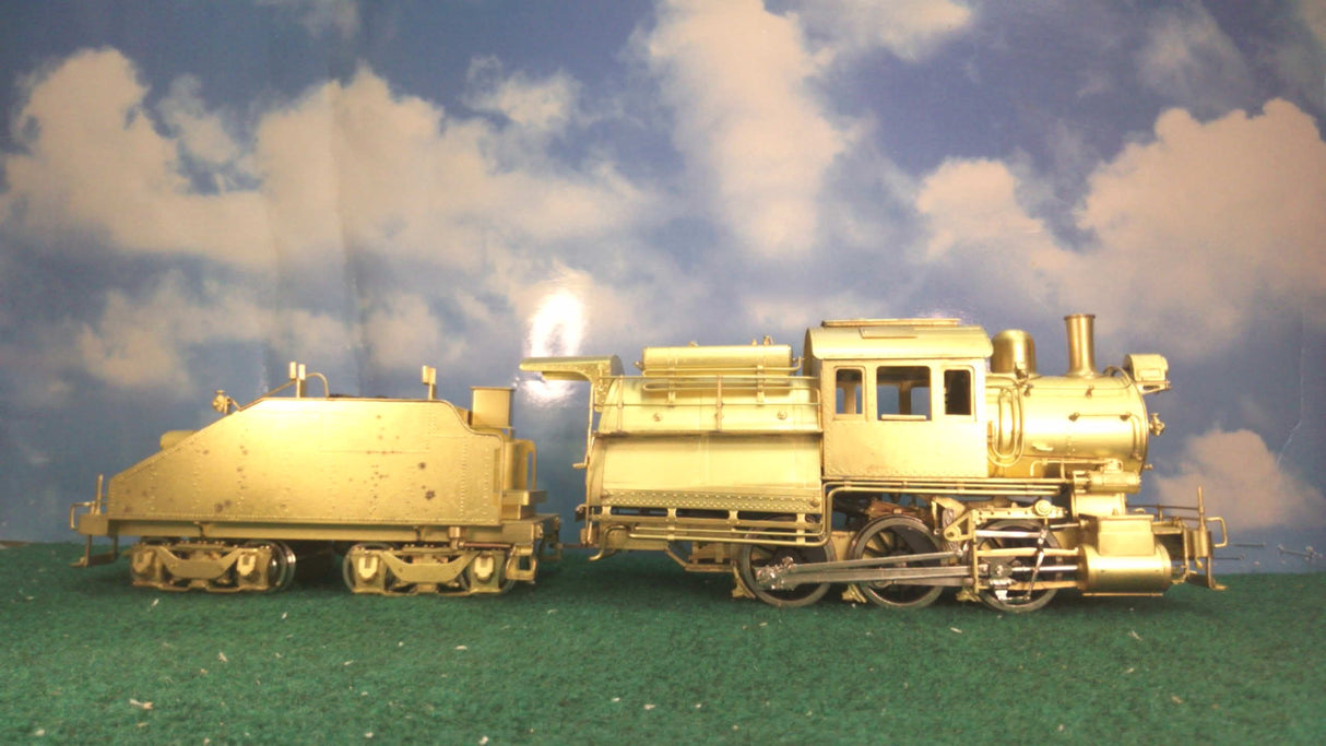 Gem Models Brass Unpainted Reading Class 0-6-0 Camelback Engine