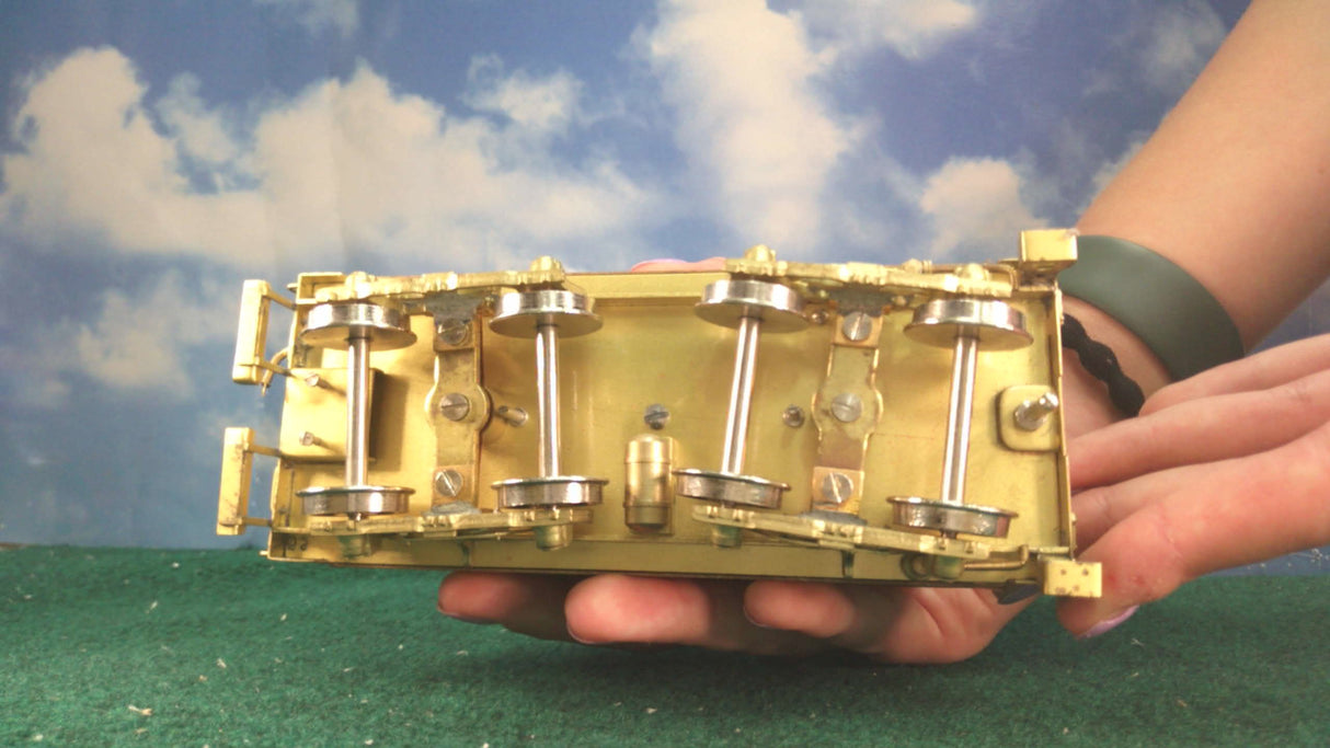 Gem Models Brass Unpainted Reading Class 0-6-0 Camelback Engine