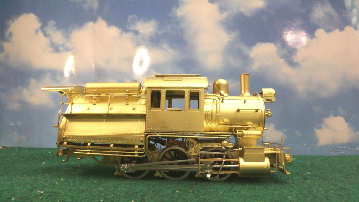 Gem Models Brass Unpainted Reading Class 0-6-0 Camelback Engine