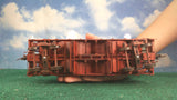 Rich Yonder Models Brass Pennsylvania 50 Ton Steel Ribbed Fishbelly Twin Hopper Car
