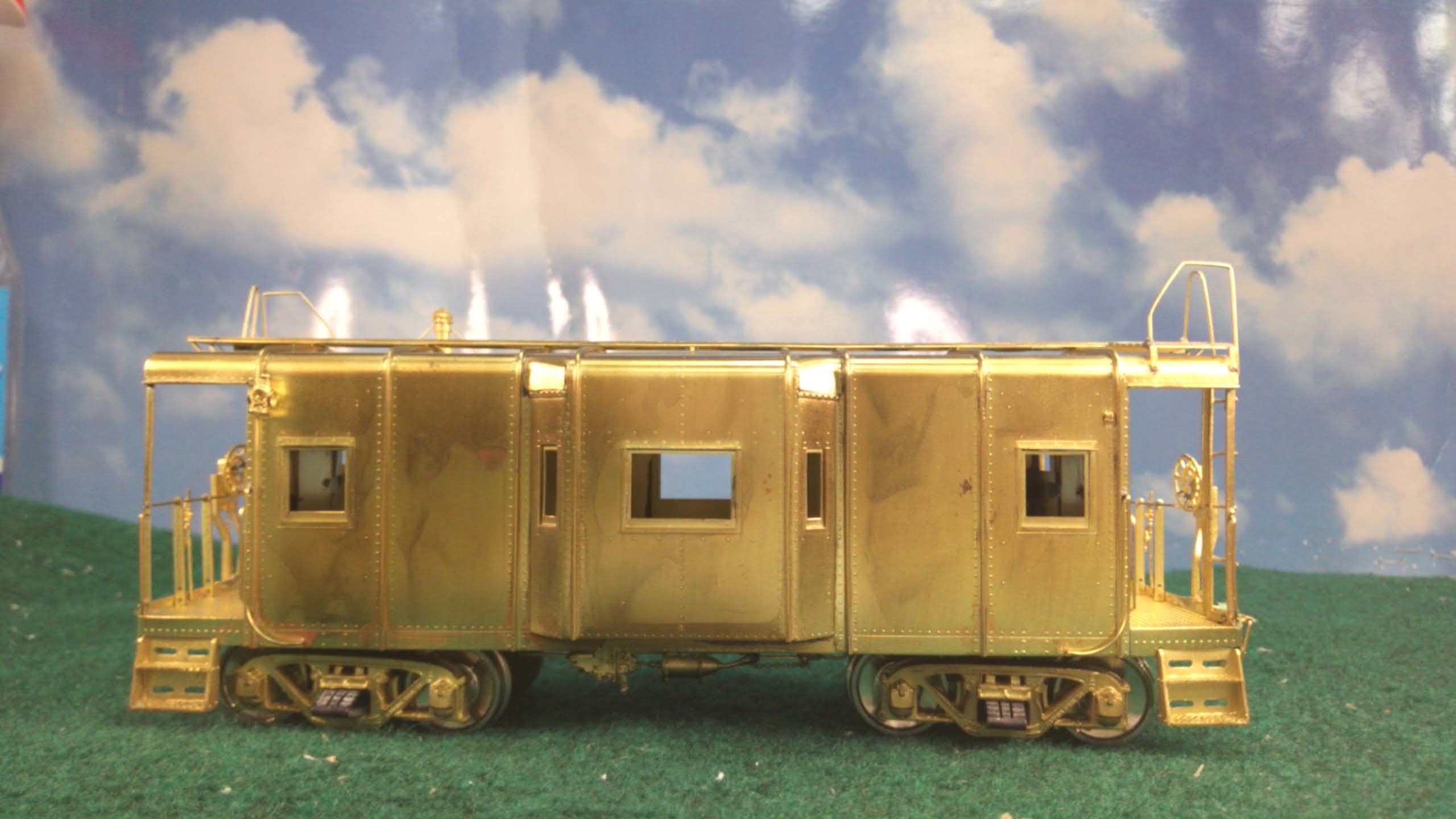 Overland Models Brass Unpainted Baltimore and Ohio Wagon Top I-2