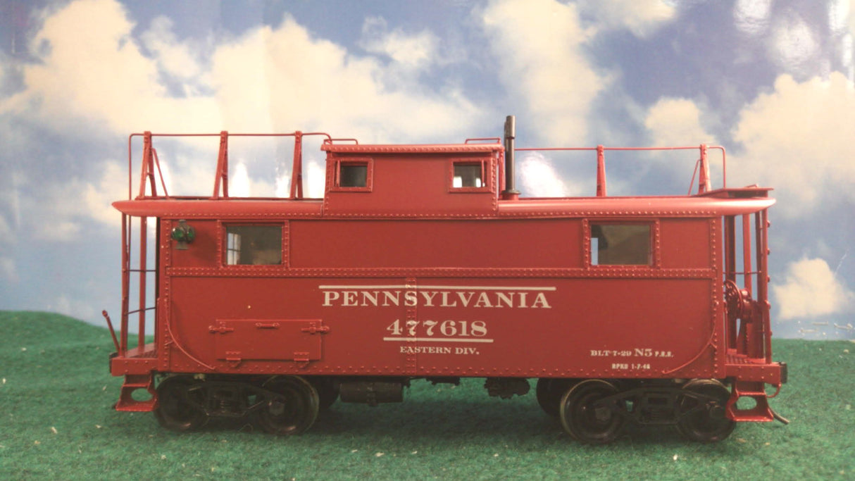 Sunset Models Brass Pennsylvania Cabin Car with Antenna